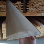 8″ Pine Log Siding